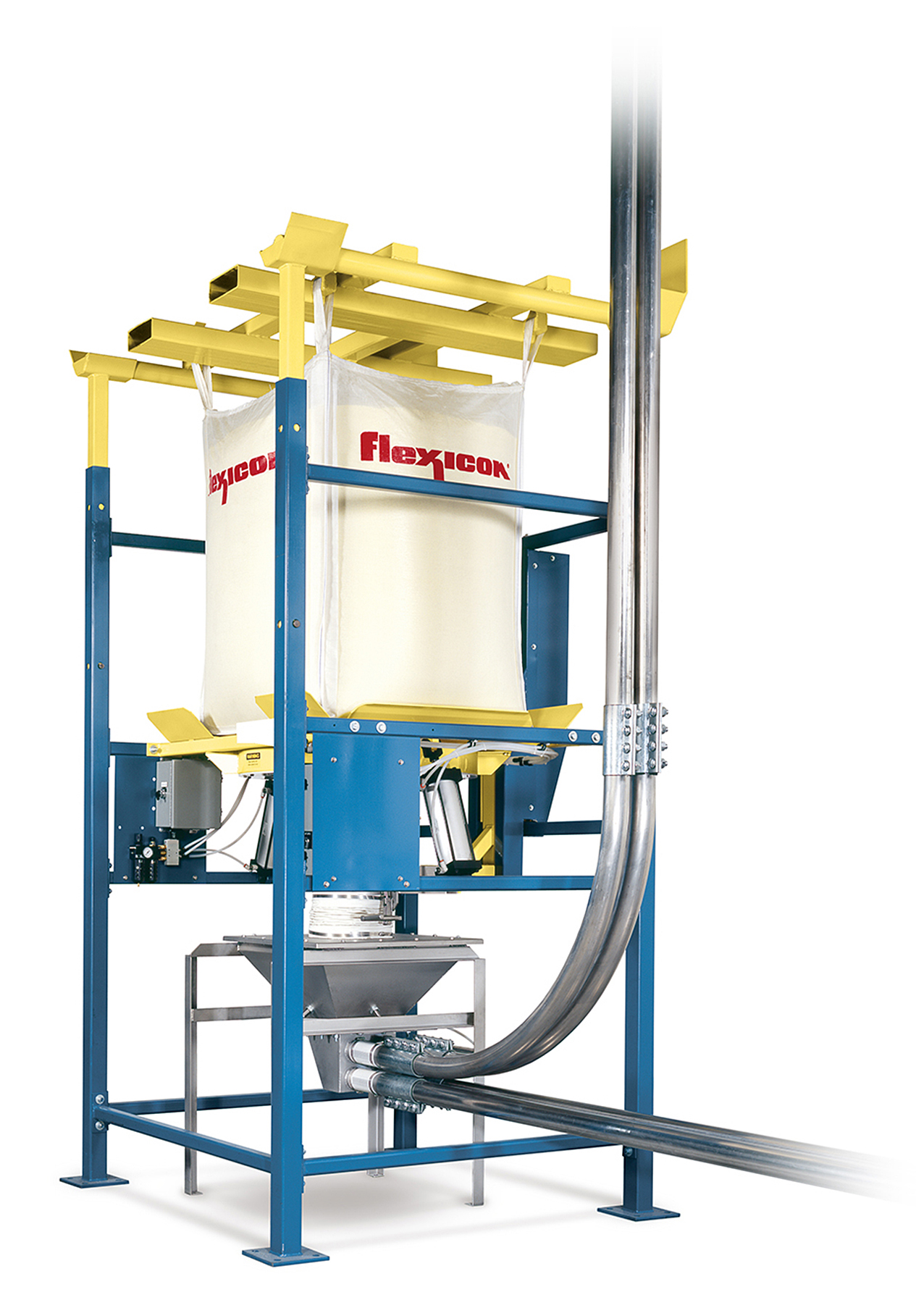 Bulk Bag Dischargers, Bulk Bag Unloaders - Provides Dust-free Loading ...