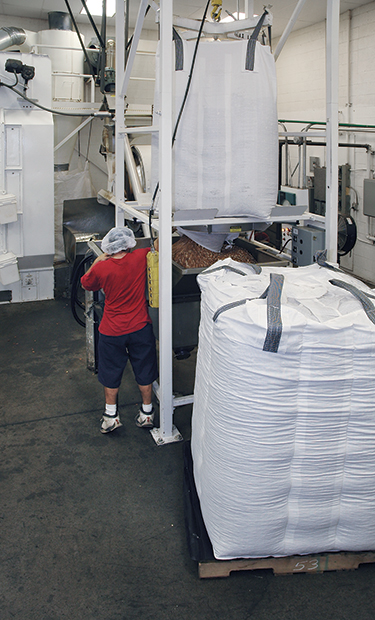Nut Butter Output Increases Five-Fold With Bulk Bag Unloaders, Flexible Screw Conveyors