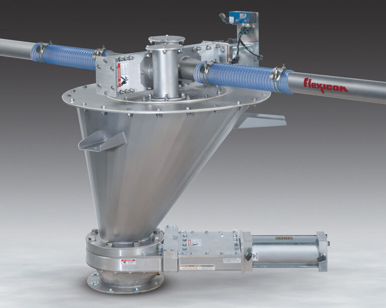 Pneumatic Weigh Hopper with Fill/Pass Valve | Flexicon