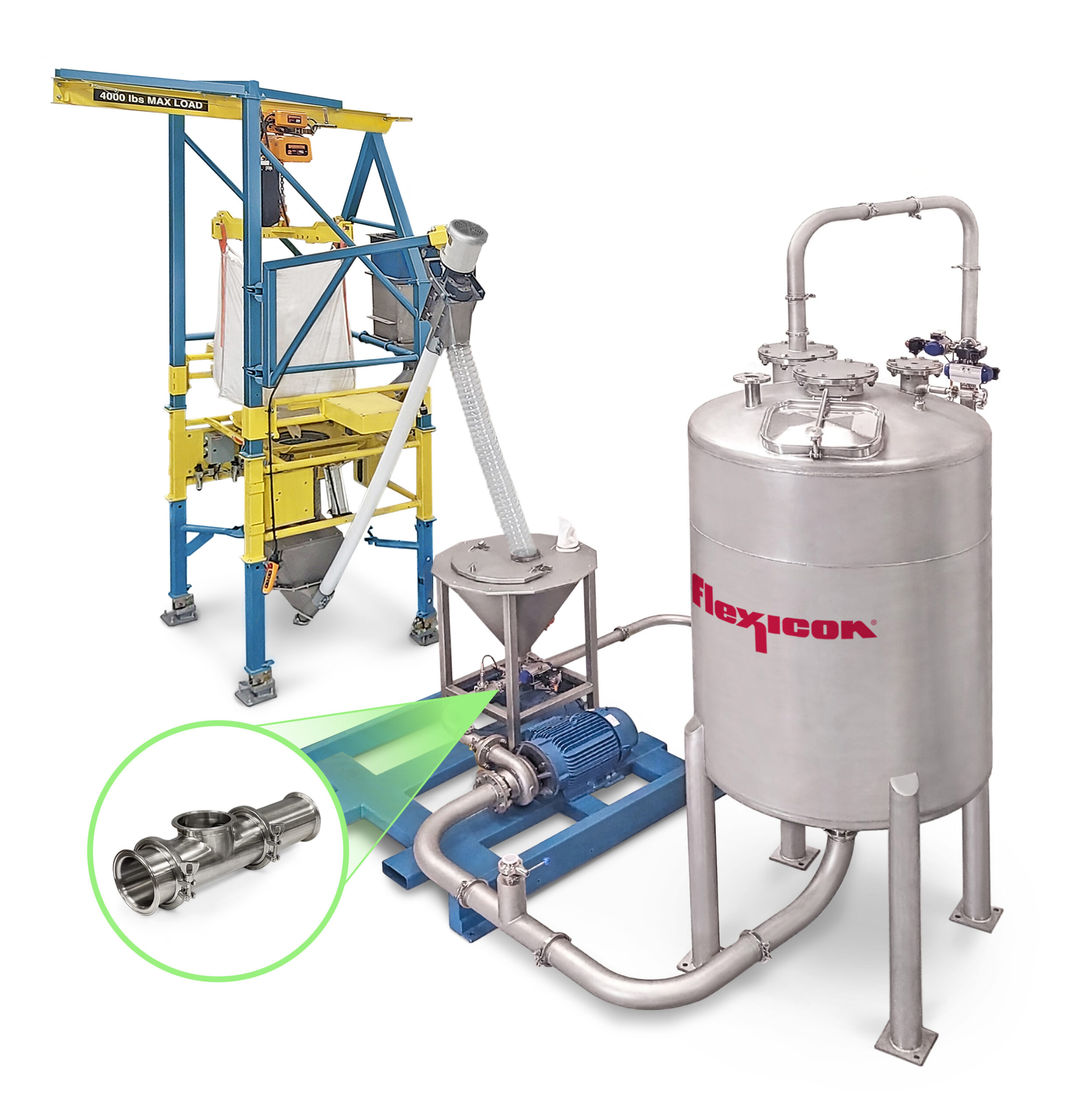 Liquid Mixing Eductor - Full System