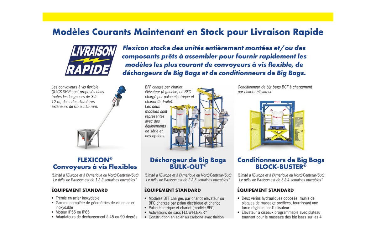 Quick Ship - French | Flexicon